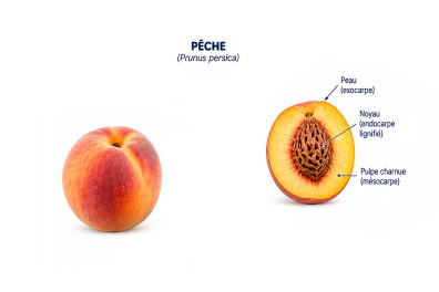 Fruit du Pêcher (pêche)